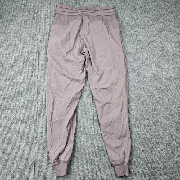 Lululemon Dance Studio Jogger Womens 6 Mauve Rib Cuff Athleisure Pants Sporty - Picture 3 of 4